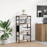 vidaXL Hyllsystem Artisan Ek 60 x 29,5 x 115 cm Konstruerat trä