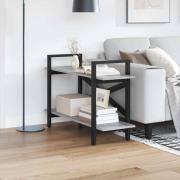 vidaXL Hyllsystem Grå Sonoma 100 x 33,5 x 64 cm Konstruerat trä