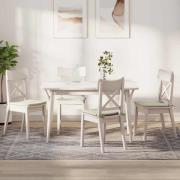 vidaXL Sittkuddar 4 pcs Kräm 40 x 40 x 3 cm Sammet