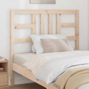 vidaXL Sänggavel 106x4x100 cm massiv furu