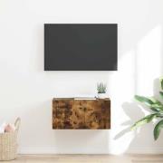 vidaXL TV Vägghylla Rökt ek 60 x 31 x 29,5 cm Konstruerat trä