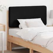 vidaXL Klädd sänggavel med huvudgavel Brun och svart 75 cm Massiv furu