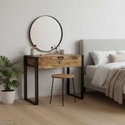 vidaXL Sängrum Smyckesbord Brun 90 x 50 x 75 cm Massivt Mangoträ