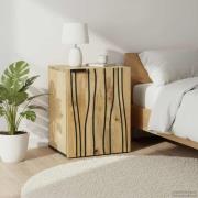 vidaXL Badrumsskåp med handfat Brun 38 x 33,5 x 48 cm Konstruerat trä