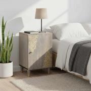 vidaXL Badrumsskåp med lagring Grå 38 x 33 x 58 cm Massivt mangoträ