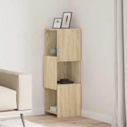 vidaXL Hörnskåp Sonoma-ek 30,5x30x95cm Konstruerat trä