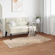 vidaXL Fusk Skinnmatta Tafalla Beige 80 x 150 cm Polyester