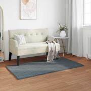 vidaXL Halkfri imitationskaninpälsmatta Olite Antracit 80 x 150 cm