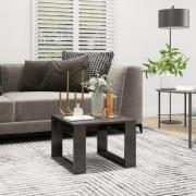 vidaXL Sidobord grå högglans 50x50x35 cm konstruerat trä