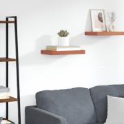 vidaXL Vägg hylla Väggmonterad Röd 40 x 23,5 x 4 cm Konstruerat trä