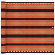 vidaXL Balkongskärm flerfärgad 90x500 cm HDPE