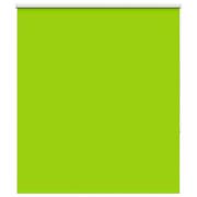 vidaXL Rullgardin mörkläggning blad grön 125x130 cm tyg bredd 121,6 cm