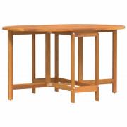 vidaXL Trädgårdsbord Brun 110 x 60 x 72 cm Massivt Akaciaträ