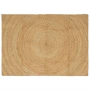 vidaXL Matta Brun 120 x 170 cm Jute