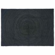 vidaXL Matta Mörkgrå 140 x 200 cm Jute