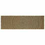 vidaXL Matta Naturlig och svart 80 x 250 cm Jute