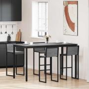 vidaXL Matbord Konstruerat trä