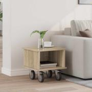 vidaXL TV-bänk Sonoma-ek 37 x 35 x 35 cm Konstruerat trä