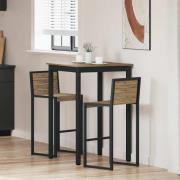 vidaXL Matbord Konstruerat trä