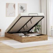 vidaXL Ottoman Sängram Artisan Ek 150 x 200 cm Konstruerat trä