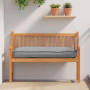 vidaXL Kudde Grå 120 x 50 x 12 cm Oxford Tyg