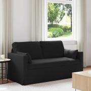 vidaXL Soffa Svart 158 x 78 x 80 cm tyg