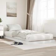 vidaXL Sängram Vit 100 x 200 cm Konstruerat trä