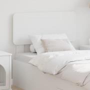 vidaXL Huvudgavel Vit 80 cm Konstruerat trä