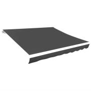 vidaXL Markisduk antracit 3x2,5 m