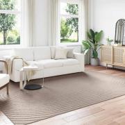 vidaXL Områdesmattor Rektangulär PALMERAS Beige 340 x 240 cm Polyester