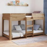 vidaXL Köksbädd för barn Artisan Ek 90 x 200 cm Konstruerat trä