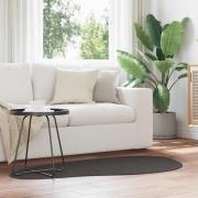 vidaXL Områdesmattor HUARTE Antracit 80 x 150 cm Polyester