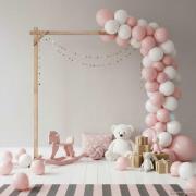 vidaXL Bröllopsbåge Ljusbrun 225 x 95 x 226 cm Massiv furu