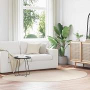 vidaXL Områdesmattor HUARTE Beige 160 x 230 cm Polyester