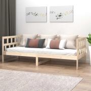 vidaXL Dagbädd massiv furu 90x190 cm