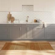 vidaXL Matta rektangulär brun 80x200 cm bambu