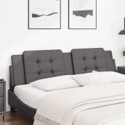 vidaXL Headboard Cushion "Zadar" Grey 180 cm Faux Leather