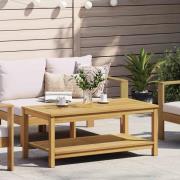 vidaXL Sidobord Olivenatur 110 x 55 x 45 cm Massivt Akaciaträ