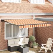 vidaXL Markisram Flerfärgsdesign 350 x 250 cm