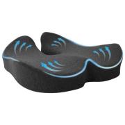 vidaXL Sittkudde Enfärgad Mörkgrå 50 x 43 x 10 cm Minneskum