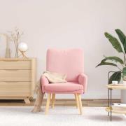 vidaXL fåtölj Rosa 63 x 67 x 94 cm Fårtyg och Faner