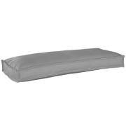 vidaXL Kudde Grå 100 x 40 x 8 cm Oxford Tyg