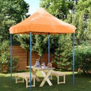 vidaXL Partytält Orange 200 x 200 x 306 cm Oxford Tyg