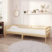 vidaXL Dagbädd massiv furu 90x200 cm