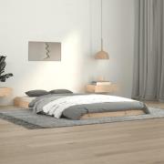 vidaXL Sängram 100x200 cm massiv furu