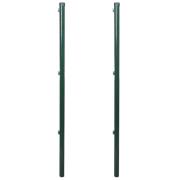 vidaXL Staketstolpar 2 st 115 cm