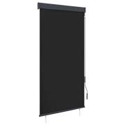 vidaXL Rullgardin utomhus 80x250 cm antracit