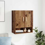 vidaXL Väggskåp Gammalt trä 60 x 31 x 70 cm Konstruerat trä