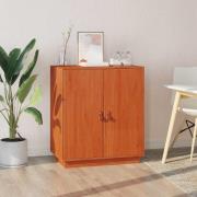 vidaXL Sideboard VaxBrun 65,5 x 40 x 75 cm Massivt furu