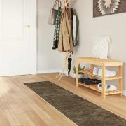 vidaXL Mattlöpare MARSA Skogsgrön 50 x 250 cm Polyester och PVC